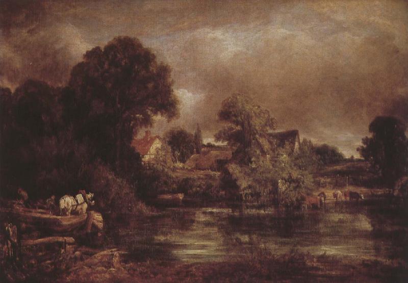 John Constable The white hasten oil painting image